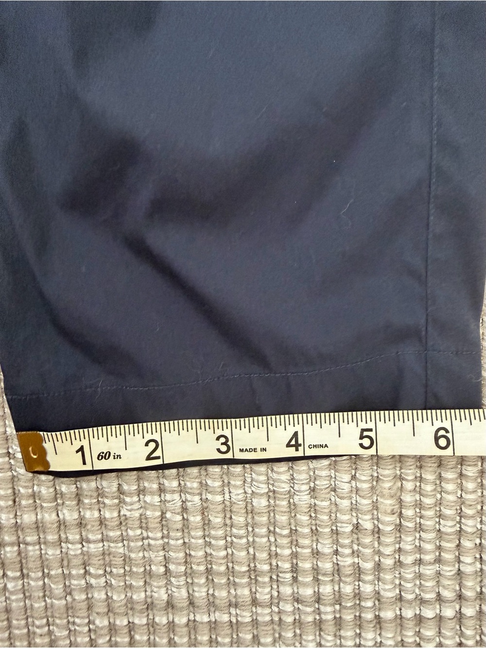 Theory | Peak Lapel Chino Wash Shirt Cotton Blend Jumpsuit | Size M | Navy - Picture 8 of 12